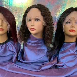 Lacefront Human hair wigs lengths 12” - 14”